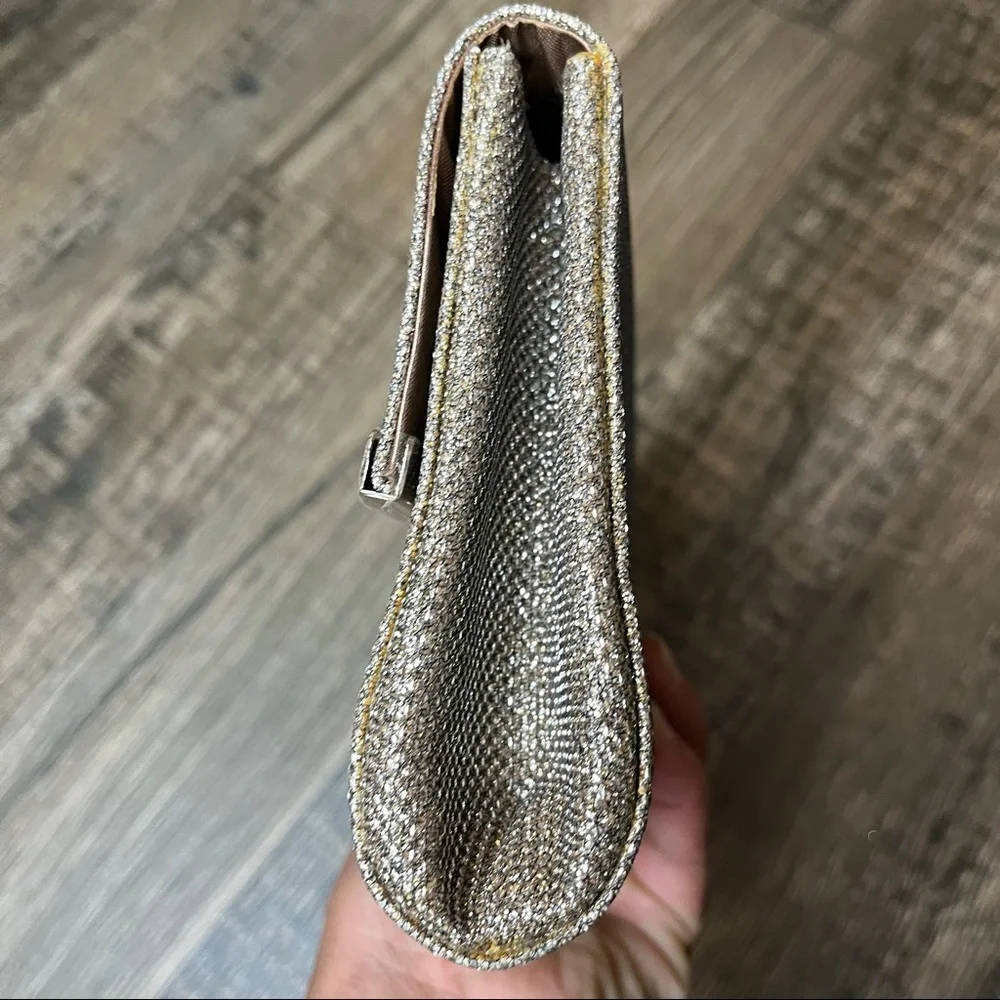 Glitter Gold Clutch